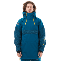 Dragonfly Куртка-анорак сноубордическая Uktus Man Dark Ocean - Yellow в Астрахани