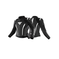 Shima Куртка Кожаная женская Miura 2.0 Black/White в Астрахани