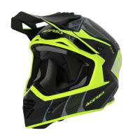 Acerbis Шлем кроссовый X-Track 22-06 Black/Fluo-Yellow в Астрахани