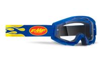 100% Очки FMF Powercore Goggle Flame Navy/Clear Lens в Астрахани