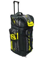 Grom Сумка для экипировки с колесами MX1 Gearbag Fragments Neongrey в Астрахани