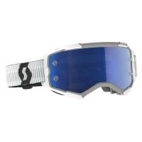 Scott Очки кроссовые Fury white blue chrome works в Астрахани
