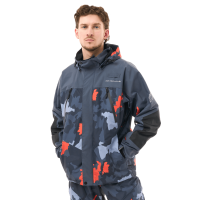 Dragonfly Мембранная куртка Quad 2.0 Man 2025 Grey - Orange Camo в Астрахани