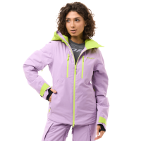 Dragonfly Куртка горнолыжная утепленная Gravity Woman 2025 Purple-Lime в Астрахани