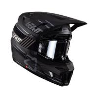 Leatt Мотошлем кроссовый Moto 9.5 Carbon Helmet Kit V26 Black в Астрахани