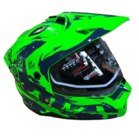 AiM Шлем детский JK802Y Green/Blue в Астрахани