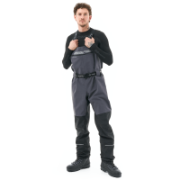 Dragonfly Вейдерсы мембранные Quad Pro 2025 Grey - Black в Астрахани