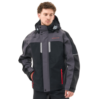 Dragonfly Куртка мембранная Quad Pro Man 2025 Black - Grey в Астрахани