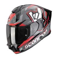 Scorpion Exo Мотошлем Exo-530 Air Rok Серый/Черный/Красный в Астрахани