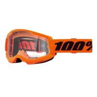 100% Очки Strata 2 V26 Goggle Neon Orange / Clear в Астрахани