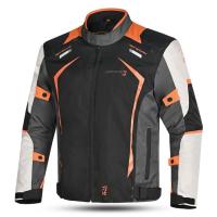 Dimox Мотокуртка текстиль Horizon Mens Orange/Black в Астрахани