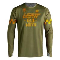 Leatt Джерси Moto 4.5 Enduro X-Flow V27 Speed Khaki Brown в Астрахани