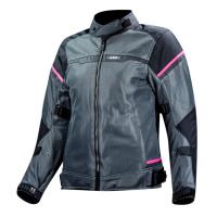 LS2 Мотокуртка женская Riva Lady черно-темно-серо-розовый в Астрахани