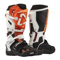 Leatt Мотоботы кроссовые 5.5 FlexLock Evo V27 White/Orange в Астрахани