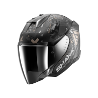 Shark Шлем Skwal I3 Jet Hellcat Mat Black/Chrome/Anthracite в Астрахани
