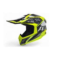 AiM Шлем RH855 Carbon Terrain Black/Yellow в Астрахани