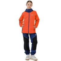 Dragonfly Комплект дождевой (куртка брюки) Active Teenager Orange - Blue (мембрана) в Астрахани