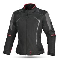 Dimox Мотокуртка текстиль Horizon Women Black/Red в Астрахани