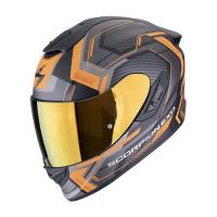 Scorpion Exo Мотошлем Exo-1400 Evo II Linart Черный Матовый/Оранжевый/Серый в Астрахани