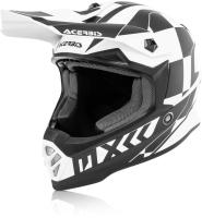 Acerbis Шлем детский Impact Steel kid White/Black в Астрахани