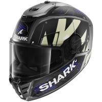 Shark Шлем Spartan RS Stingrey Mat Antracite/Antracite/Blue в Астрахани