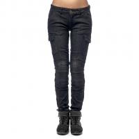 Moteq Женские мотоджинсы Nargiz Women черные в Астрахани