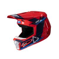 Leatt Шлем кроссовый детский Helmet Kit Moto 3.5 Jr V25 Royal в Астрахани