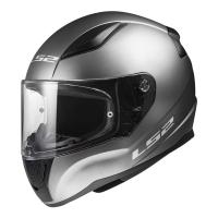 LS2 Мотошлем FF353 Rapid II Solid Matt Titanium серый матовый в Астрахани