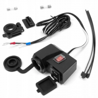 Extreme Style Розетка USB 2 порта на руль, 5 V, 3.1 A MUS04-L в Астрахани
