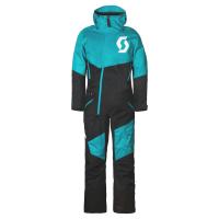 Scott Комбинезон зимний женский Back-X Dryo black/breeze blue  в Астрахани