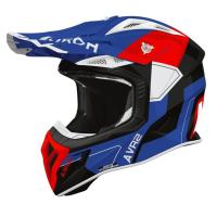 Airoh Шлем Aviator Ace 2 Shield Blue-Red Gloss в Астрахани