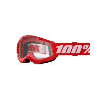 100% Очки подростковые Strata 2 Junior Red / Clear в Астрахани