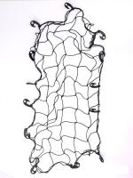 STARKS Сетка багажная NET KVADRO (80/80) Чёрный в Астрахани