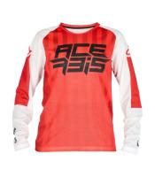Acerbis Джерси детское MX J-Windy Five Kid Vented Red/White в Астрахани