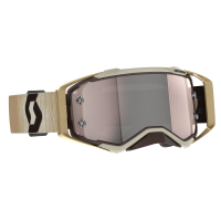 Scott Очки кроссовые Prospect beige/brown/silver chrome works в Астрахани