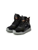 Scout Мотоботинки мужские Sneaker Черный/Коричневый в Астрахани
