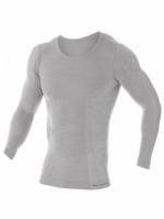 Brubeck Футболка мужская дл.рукав Comfort Wool Серый в Астрахани