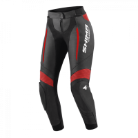 Shima Мотоштаны Кожаные женские Miura 2.0 Black/Red в Астрахани