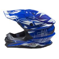 AiM Шлем кроссовый JK803S Blue/White в Астрахани