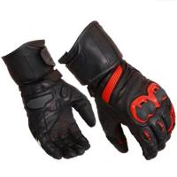 Scout Перчатки кожаные Carbon Черный/Белый/Красный в Астрахани