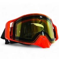 AiM Очки снегоходные с магнитной линзой и подогревом (PRO) 31-103 Accu Heated Orange Glossy в Астрахани