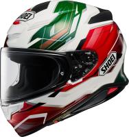 Shoei Шлем NXR 2 Capriccio Зелено-Белый-Красный TC-11 в Астрахани