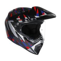 AGV Шлем AX9 E2206 V26 Steppa Carbon/Red/Blue в Астрахани