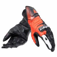 Dainese Перчатки Carbon 4 Long Black/Fluo-Red/White в Астрахани