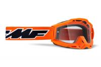 100% Маска кросс FMF Powerbomb Rocket Orange - прозрачная линза в Астрахани