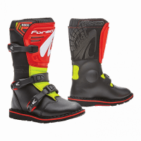 Forma Ботинки кроссовые детские Rock Black/Red/Yellowfluo в Астрахани