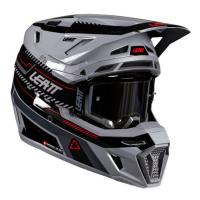 Leatt Шлем кроссовый 8.5 Grey V26 + очки Velocity 5.5 в Астрахани