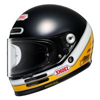 Shoei Мотошлем Glamster 06 Abiding черно-бело-желтый TC-3 в Астрахани
