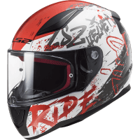 LS2 Шлем FF353 Rapid Naughty Бело-красный в #REGION_NAME_DECLINE_PP#