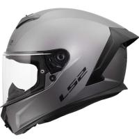 LS2 Мотошлем FF820 Rapid IIl Solid серый матовый в Астрахани